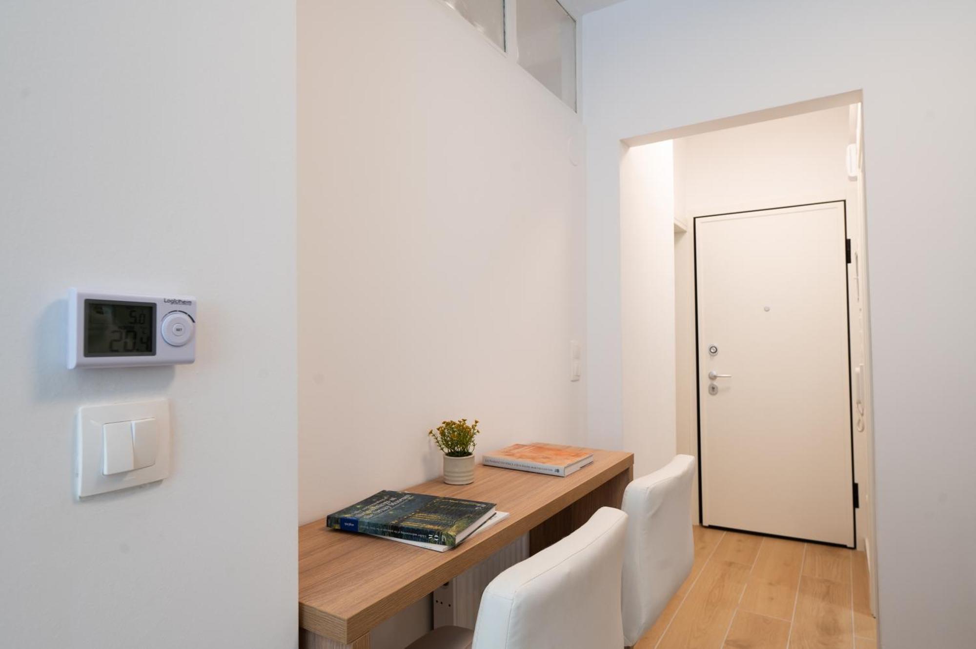 Appartamento Honey Oak & Cream Patio By Nest Salonicco Esterno foto