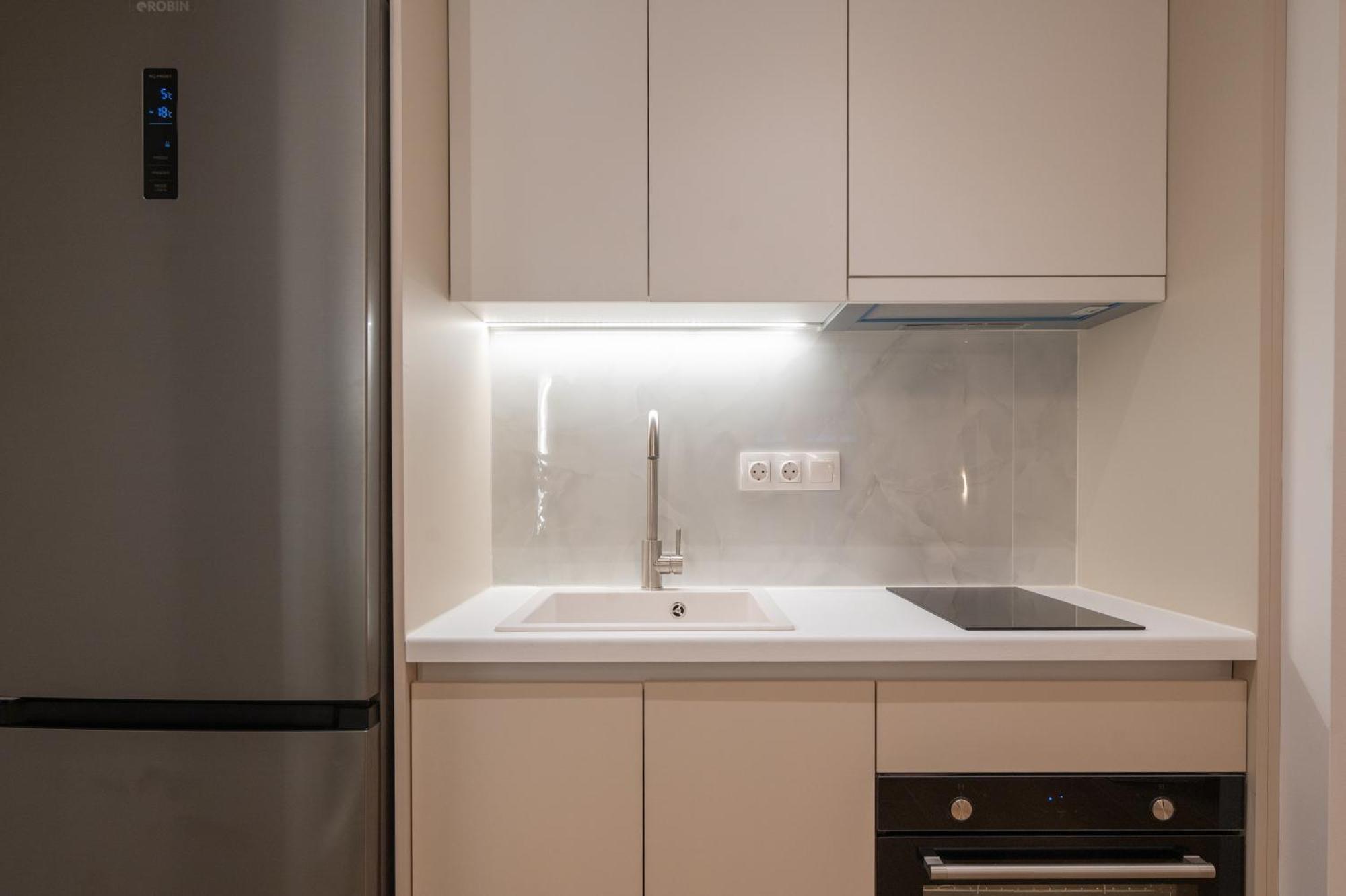 Appartamento Honey Oak & Cream Patio By Nest Salonicco Esterno foto