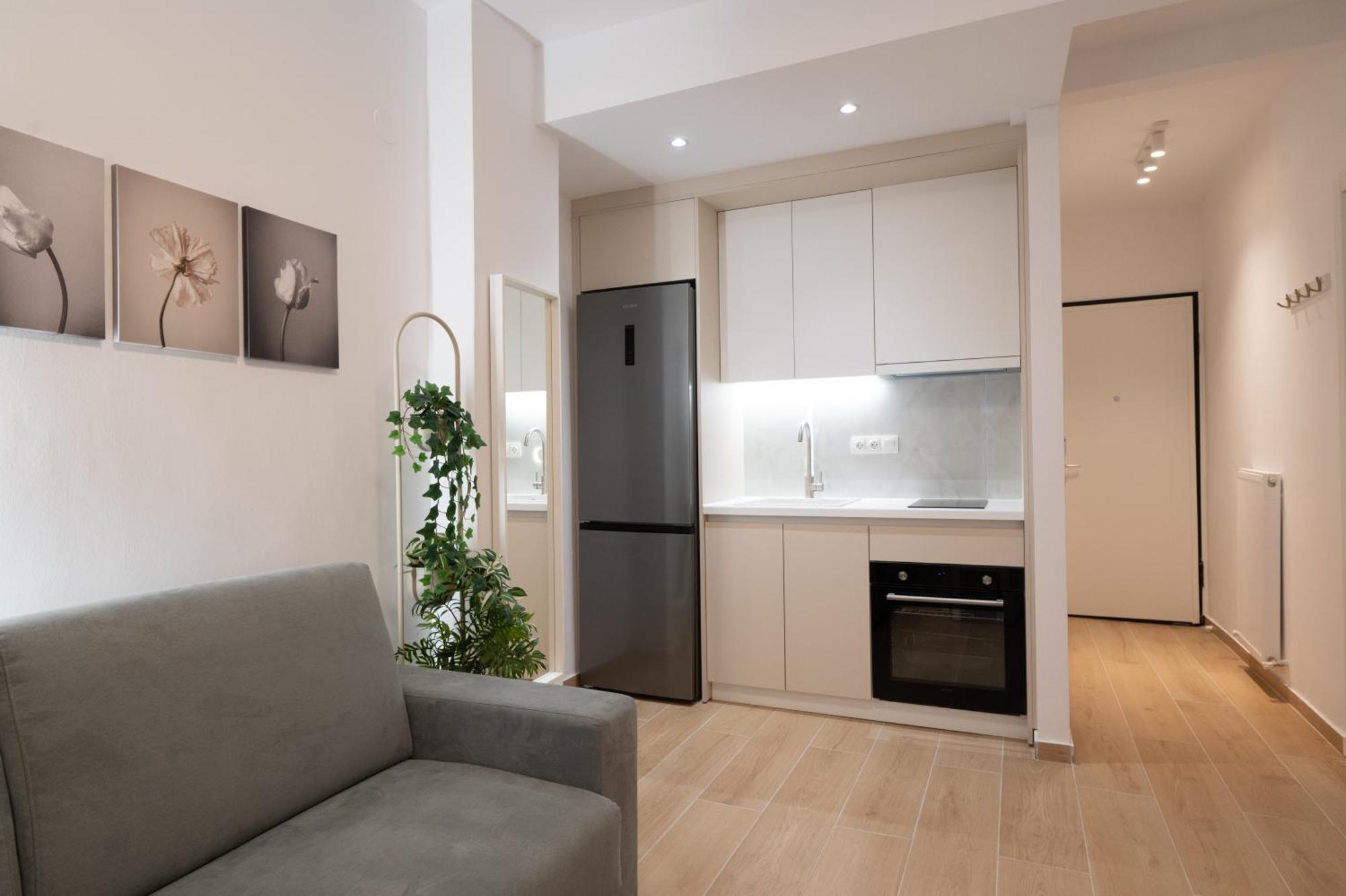 Appartamento Honey Oak & Cream Patio By Nest Salonicco Esterno foto